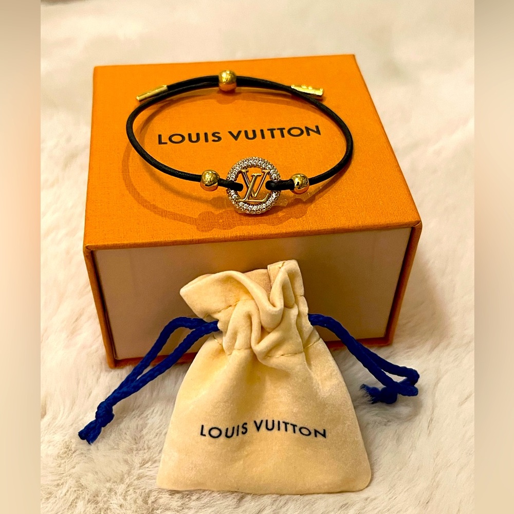 The Louise by Night leather bracelet